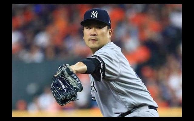 【MLB 優勝決定S】田中将大、第1戦先発の大役で4回まで1安打無失点の快投　ヤ軍は4回に先制！
