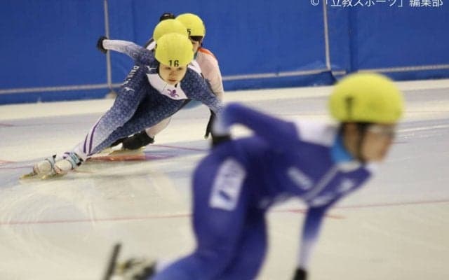 【スケート部スピード部門】[記者コラム]日本屈指の学生スケーター・松山雛子。“文”を極めて“武”を制す彼女の３年目の挑戦。