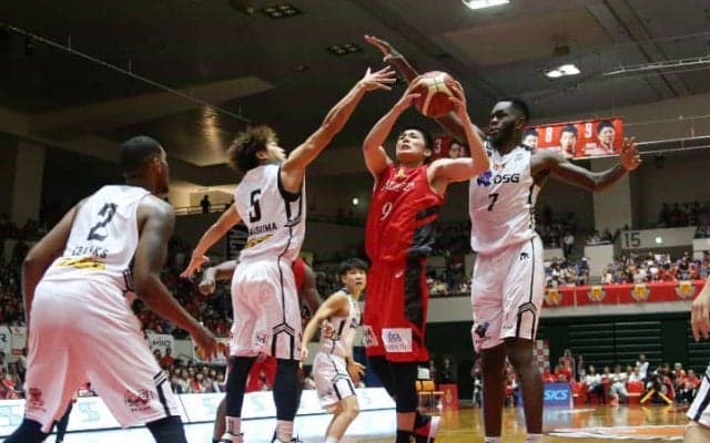 後半に失速も、前半のリードを守り切った名古屋ダイヤモンドドルフィンズが3連勝