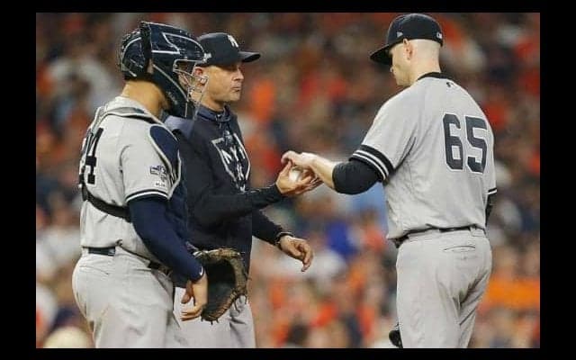 【MLB 優勝決定S】ヤンキース、サヨナラ負けで4時間49分の熱戦落とし1勝1敗　延長11回にコレア劇弾