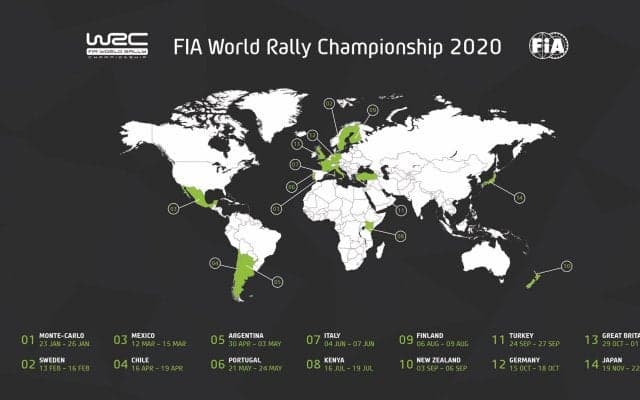 WRCラリージャパン、2020年最終戦として開催