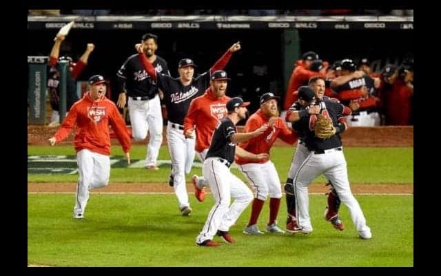 【MLB 優勝決定S】ナ軍が球団創設51年目で初のリーグ優勝　5月には借金12、V確率0.1％からの快進撃