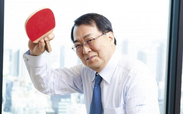 丸紅副会長・山添茂「やっぱり卓球が好き」今も続く卓球部OBの縁｜プロフェッショナルと卓球