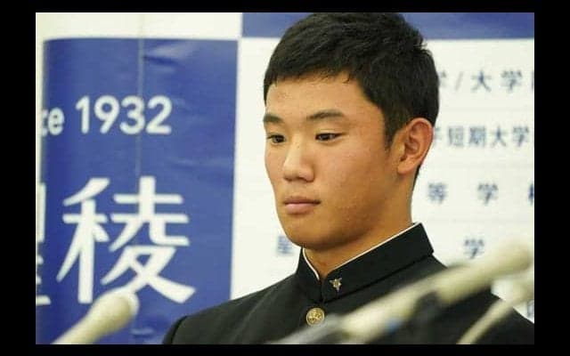 【ドラフト】ヤクルト高津新監督が星稜・奥川を引き当てる大仕事！　「絶対に引いてやろうと」