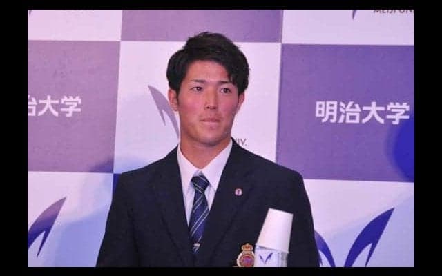 【ドラフト】広島、一本釣りで明大森下の交渉権を獲得！　大学NO1右腕は競合なし