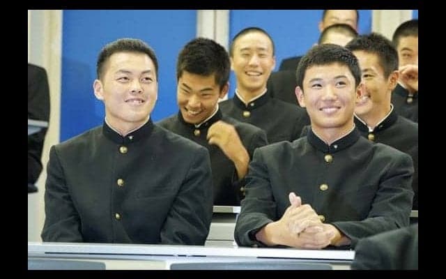 【ドラフト】星稜・山瀬が巨人5位指名に笑顔　阿部引退も新たな“慎之助”入り「雲の上の存在なので」