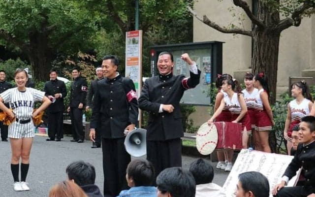 優勝への『ファーストスクラム』となるか　－早立合同デモンストレーションステージー