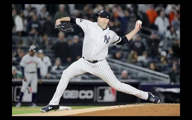 【MLB 優勝決定S】崖っぷちのヤンキースが6回終え3点リード　ア軍バーランダーは立ち直り終盤戦へ