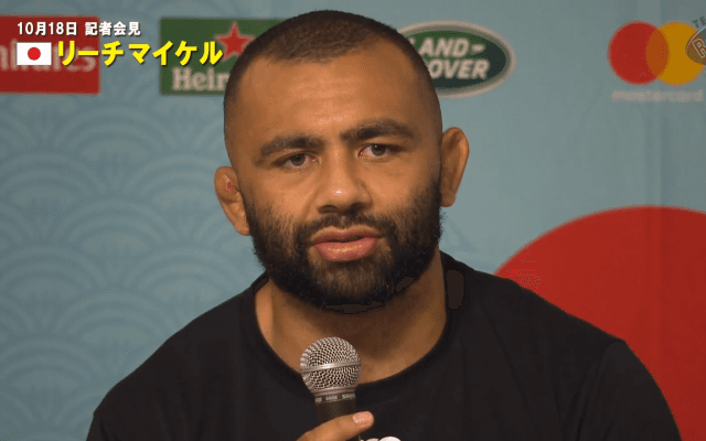リーチマイケル「ワクワクしてきた」南アフリカ戦に自信あり