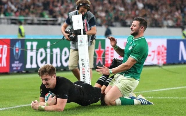 ニュージーランド46-14で準決勝進出！アイルランドから7トライで3連覇へ一歩前進