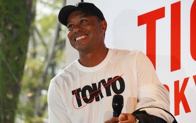 「タイガー・イズ・バック！」4年ぶりの来日イベントでタイガーコール