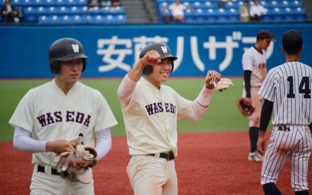 初スタメンの岩本久重が決勝のタイムリー3塁打！早大が白熱の延長戦を制して1勝1敗！【10/20 秋季東京六大学野球 2回戦 早稲田大学 vs立教大学】