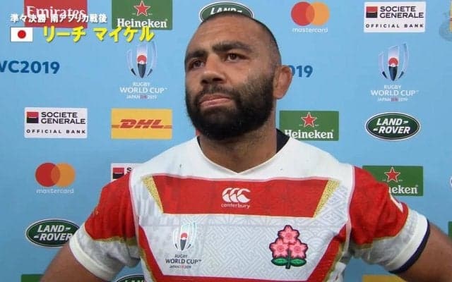 リーチマイケル「本当に日本のファンは最高」試合直後に語った感謝の思い