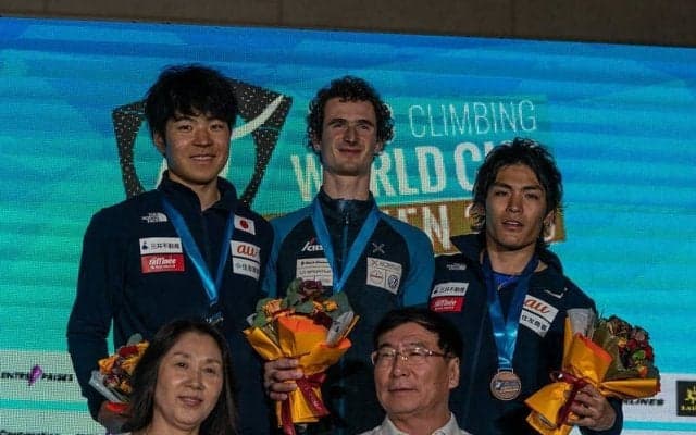 クライミングリードW杯廈門で男子本間、女子野口が銀メダルを獲得！