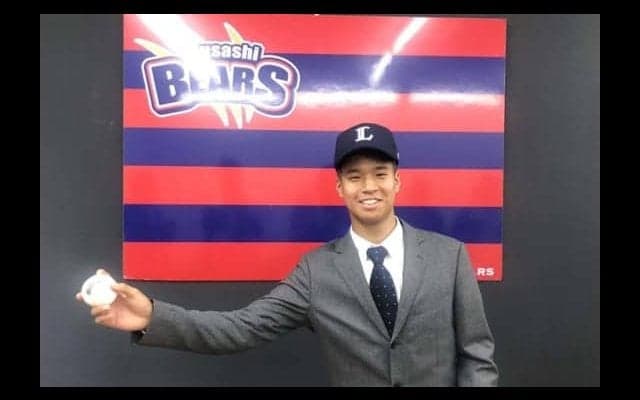 西武“華のドラ3”松岡、目標は林昌勇氏　「追いついて、追い抜きたい」