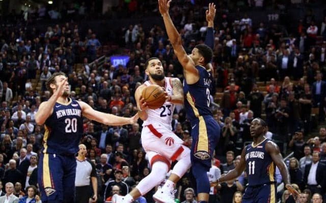 王者ラプターズが延長戦を制して開幕戦勝利、バンブリートはキャリアハイの34得点