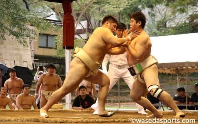 全員の懸命な相撲で1部残留を決めた！