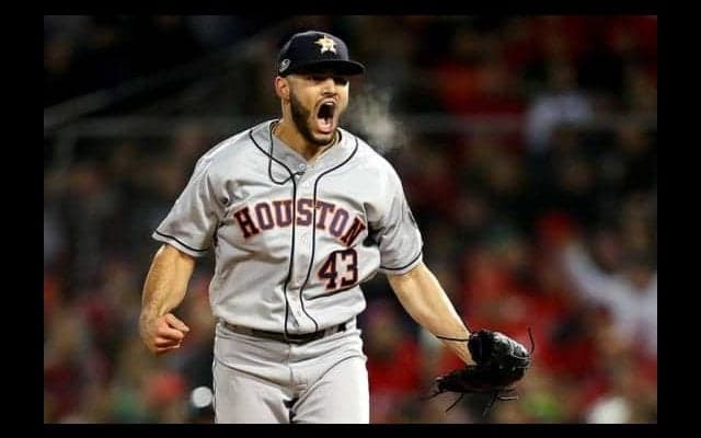 【MLB】ヤ軍ファンから“ビール被害”のファンがWS観戦　ア軍右腕がまさかのプレゼント