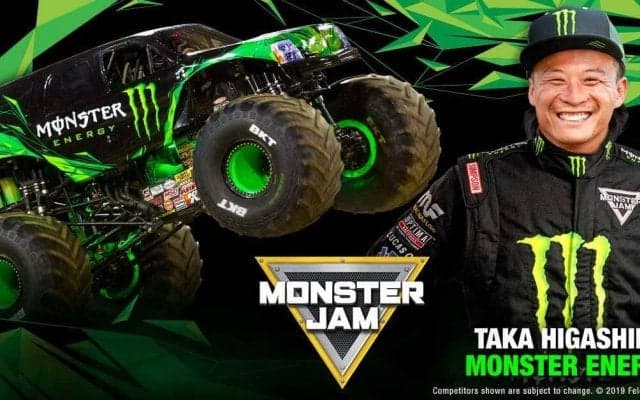 「MONSTER JAM® 2019 IN JAPAN」に初の日本人ドライバー東野貴行が出場決定！