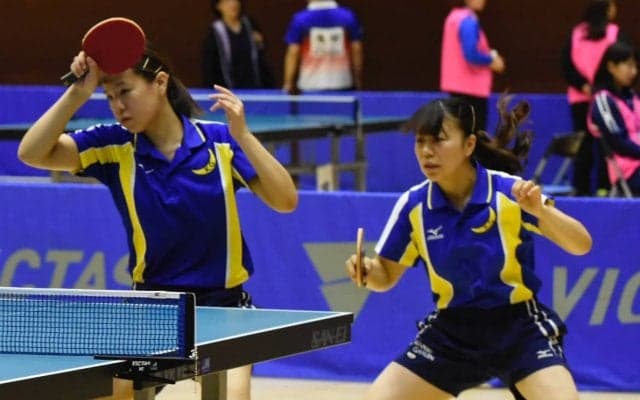 【卓球部】 女子ダブルス小脇・村田組が全日本インカレベスト８！