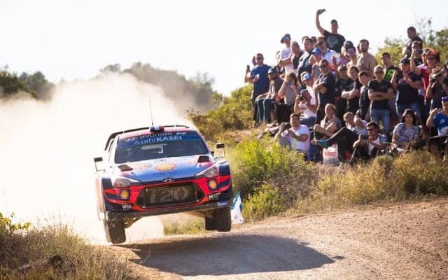 WRCスペイン：前年勝者のローブが初日トップ、オジエに痛恨のトラブル。勝田は9番手