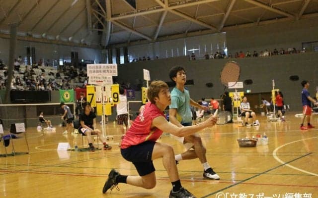 【バドミントン部】３部から全国へ、いざ出陣！小田原城の麓で、若武者たちが大暴れ