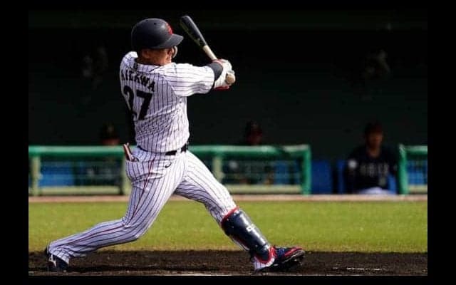 侍J會澤、適時二塁打＆二盗阻止で正捕手へ猛アピール「与えられたところで…」