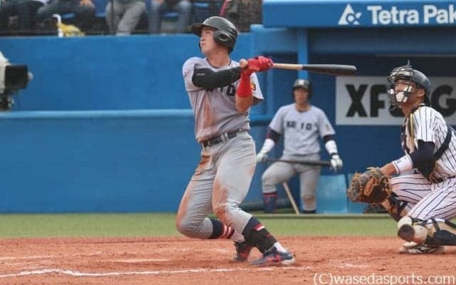 森田晃９回１安打完封！　２点を守り抜き立大を制す／立大２回戦