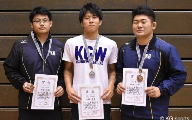 【レスリング部】　西日本インカレ最終日、フリースタイルで今村が準優勝！