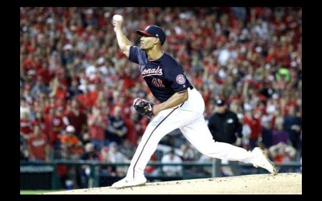 【MLB WS】シャーザー首痛で先発回避も代役右腕が初回無失点　ア軍はコールが予定通り先発