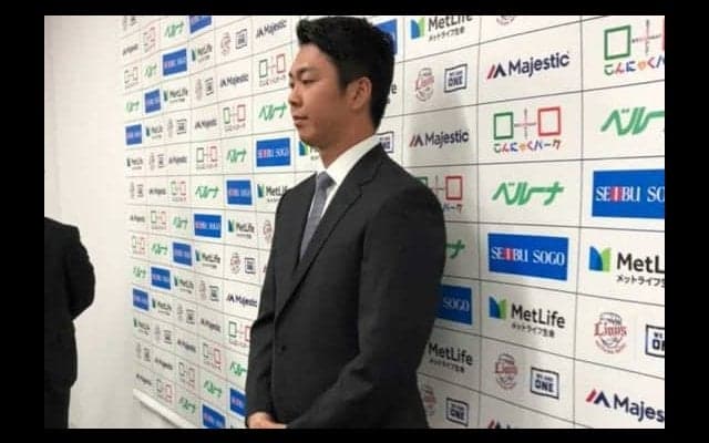 西武十亀、FA宣言残留を表明「いい契約を頂いた。渡辺GMに仁義を通すことが一番」