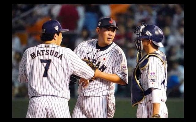 侍・山口は2回6失点とまさかの炎上　4四球で押し出し、連続安打…3回から田口登板