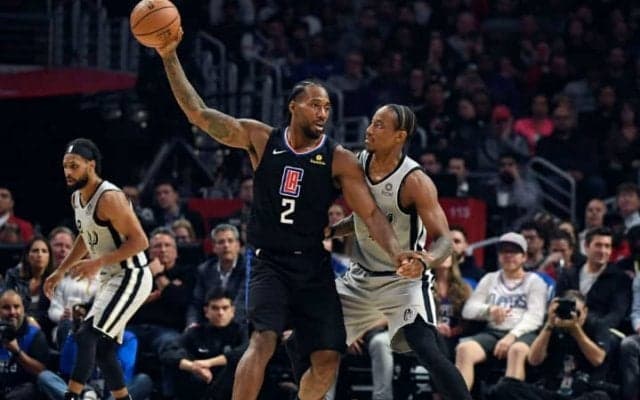 レナードがシーズンハイの38得点、クリッパーズがスパーズの連勝をストップ