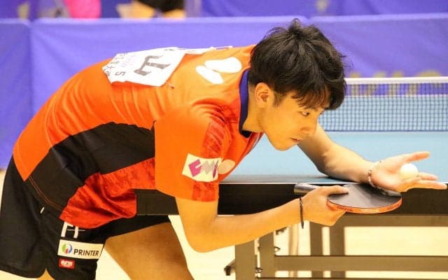 男女シングルスベスト4決定　松山祐季が“ダブルスペア対決”制す＜卓球・全日学＞