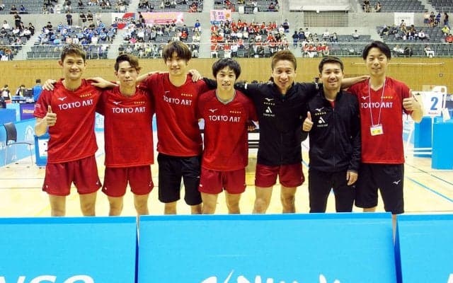 男子・東京アート、今シーズン4つ目のタイトル目指す＜後期日本卓球リーグ　見どころ＞