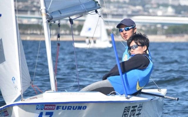 【ヨット部】　全日本インカレ２日目は１レースも消化できず