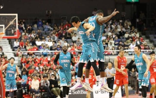 残り0.4秒の逆転劇、粘りに粘った京都ハンナリーズが敵地で千葉ジェッツを下す