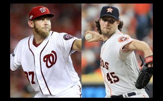 コール、ストラスバークの年俸は35億円超!?　MLB元GM予測「投手最大の契約結ぶ」