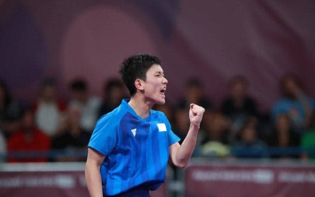 【卓球】張本が接戦制し準決勝進出　次戦は“台湾の張本”と＜ユース五輪2018　男子3日目の結果＞