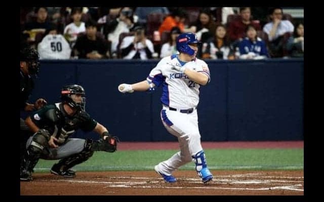 【プレミア12】韓国、2大会連続世界一へ完封勝ち発進！　元MLBキム・ヒョンスV打