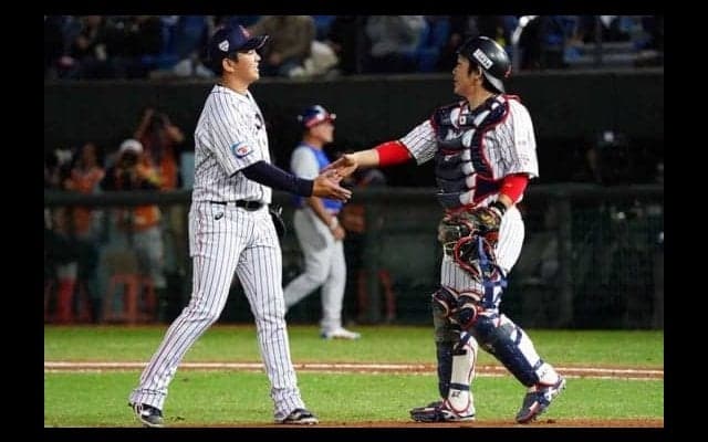 【プレミア12】18アウト中14個がゴロアウト　6回2死まで完全投球の高橋礼を支えた甲斐のリード