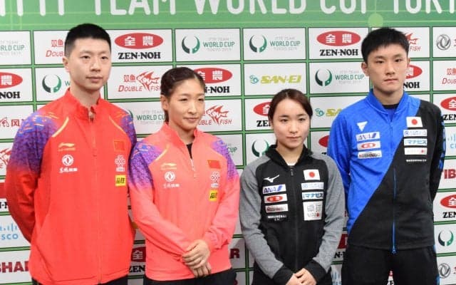 伊藤美誠「すごく楽しみ」　張本、中国2選手も意気込み語る＜JA全農 卓球チームワールドカップ＞