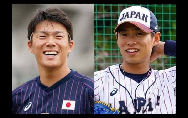 山岡＆山本の“侍オリ右腕コンビ”、爽やか笑顔の2S同時公開　「寄せ書き」に「感動」