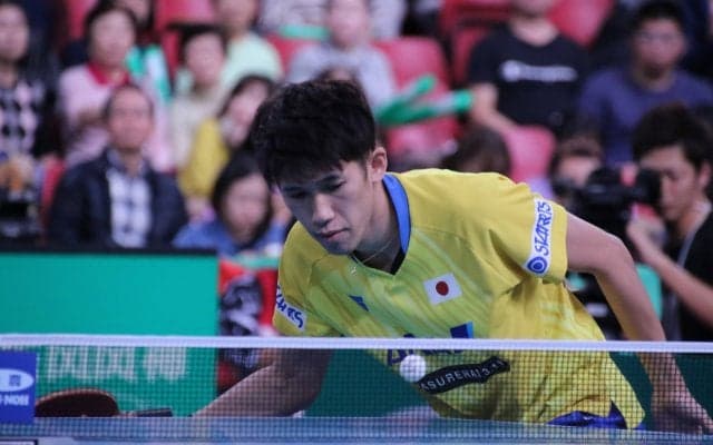 吉村真晴、“皇帝”ボルを圧倒　第4試合の張本につなぐ＜JA全農 卓球チームワールドカップ＞