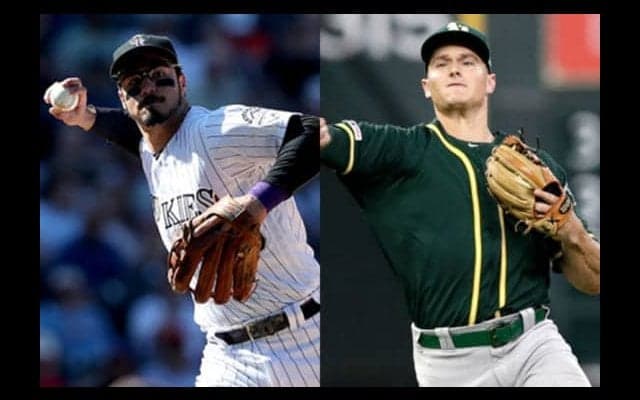 同窓生アレナド＆チャップマンの“No1美技動画”が凄い　MLB公式「この男たちがプラチナ」