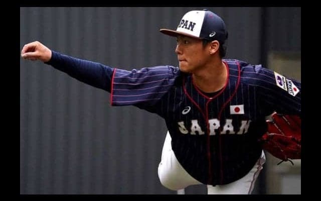 オリ山本は「プレミア12」有望株8位　将来はMLB先発ローテクラスの評価