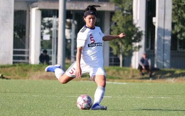 [女子サッカー]「決定力に欠けた」リーグ戦最終戦大東大にスコアレスドロー 