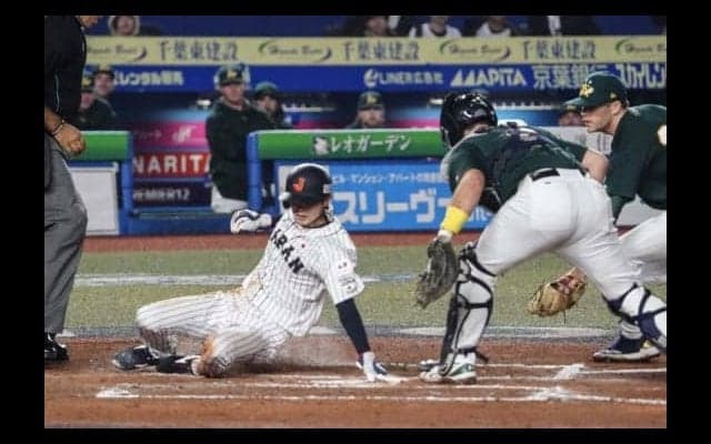【プレミア12】侍J、稲葉監督も驚く7回の“足攻”　周東三盗「大きい」源田バント「まさか」