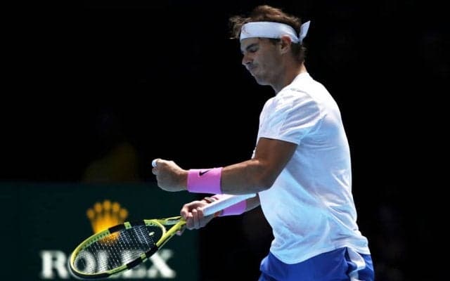 ナダル 年末1位に暗雲。腹筋の痛みは否定も、ズベレフにまさかの完敗