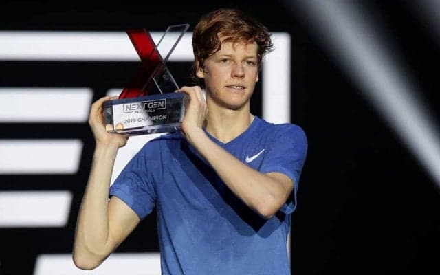 キャリア通算を上回る約4,000万円を獲得。年始には世界500位以下だったシンネルがNext Gen ATPファイナルズ優勝